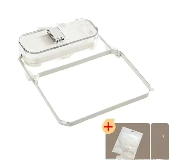 Kitchen Sink Filter Rack with Suction Cup - Disposable Leftovers Filter Pocket
