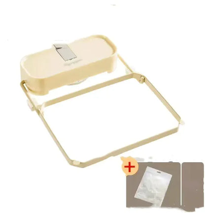 Kitchen Sink Filter Rack with Suction Cup - Disposable Leftovers Filter Pocket